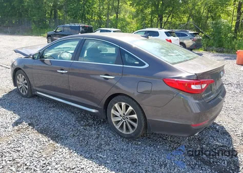 2017 Hyundai Sonata Sport z USA, uszkodzony, nr VIN 5NPE34AFXHH461468